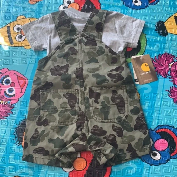 Carhartt Matching Short Overalls Set - Picture 5 of 5